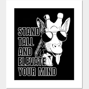 Funny Giraffe Posters and Art